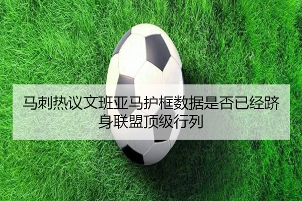 马刺热议文班亚马护框数据是否已经跻身联盟顶级行列